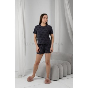 Комплект футболка и шорты Микки Маус 1733 Графитовый, S