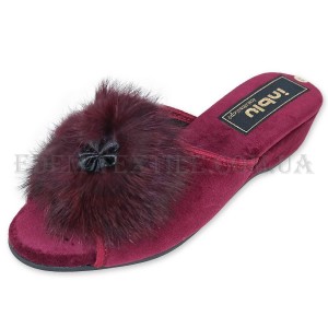 Тапочки женские Inblu RR-D1 Бордовый, 39