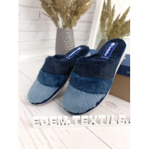 Тапочки для женщин закрытые Inblu LB-10H Синий, 39
