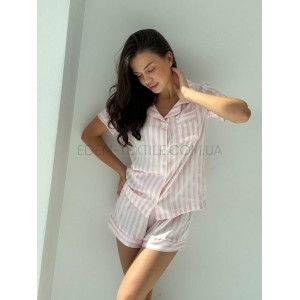 Модная Пижама в стиле Victoria's Secret 052 Розовый, M/L Модная Пижама в стиле Victoria's Secret 052 Розовый, M/L