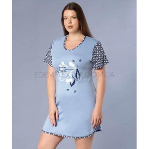 Женская короткая ночнушка футболка Rubina 7005