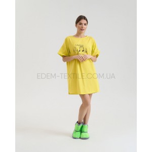 Ночная сорочка туника oversize Lalala 83663 Ночная сорочка туника oversize Lalala 83663